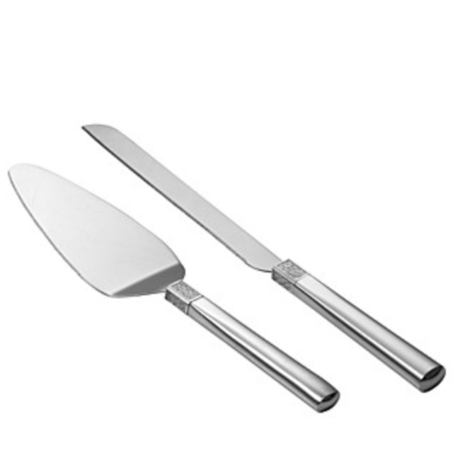 Waterford Lismore Diamond Collection Cake Knife & Server Set