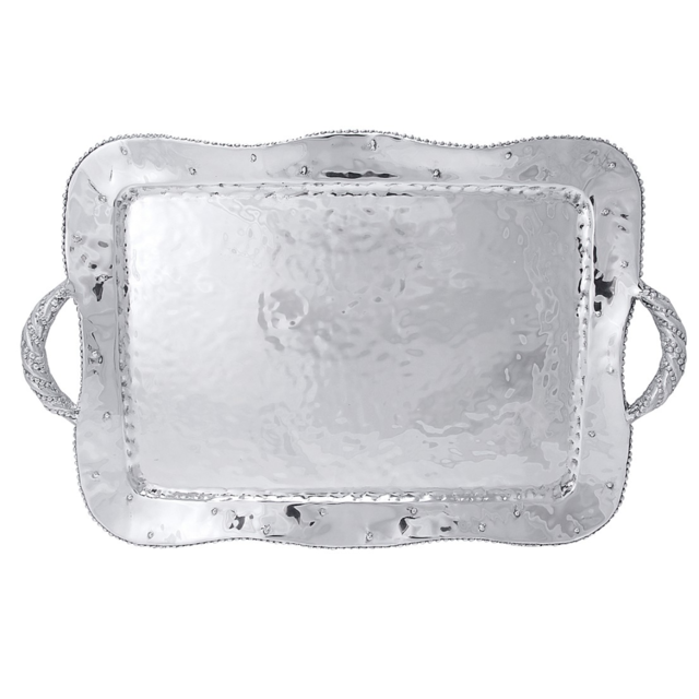 Juliska Pewter Stoneware Turkey Platter, 23.5"