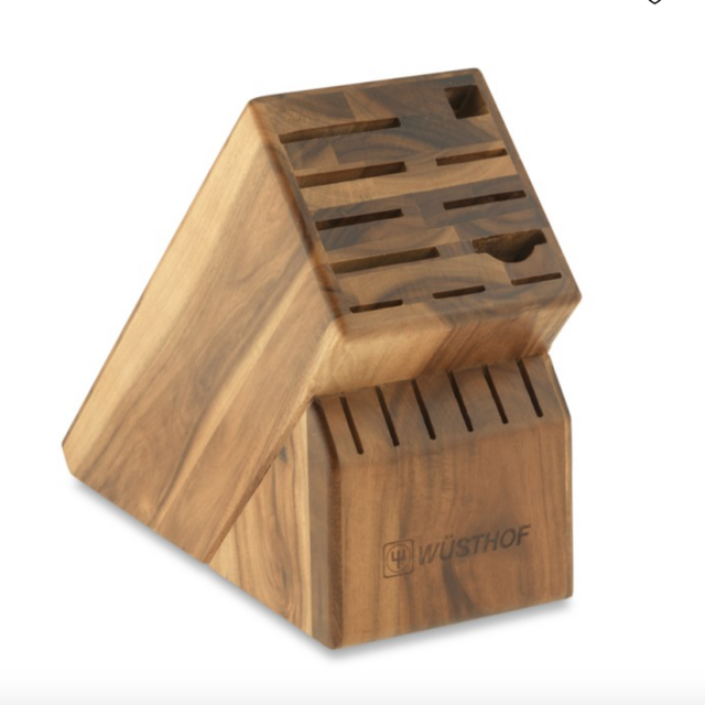 Wüsthof 17-Slot Knife Block (Acacia)