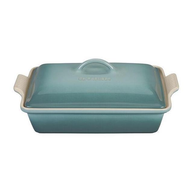 Le Creuset Heritage Rectangular Casserole- Sea Salt
