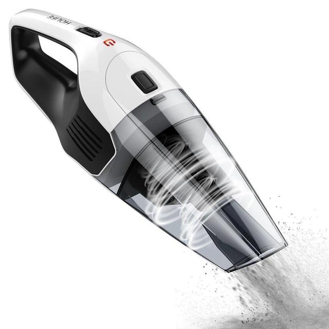 Handheld Vacuum, HoLife Cordless Vacuum Cleaner with 14.8V Li-ion Battery Powered Rechargeable Quick Charge Tech and Cyclone Suction Lightweight Hand Vac