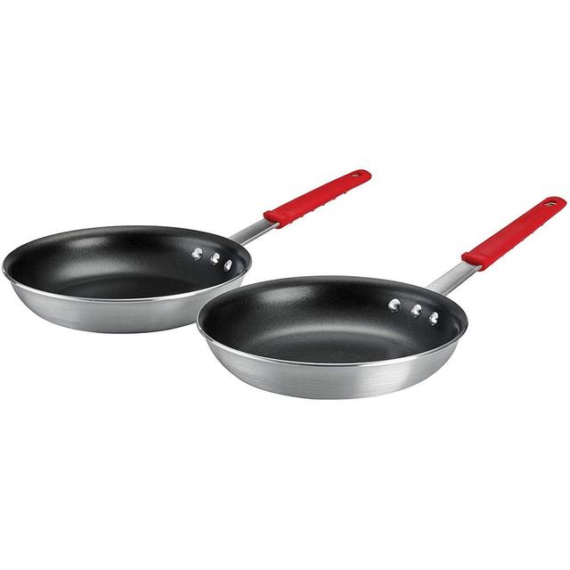 Tramontina Aluminum Nonstick Restaurant Professional 2-Piece 10" Fry Pan Set, Satin