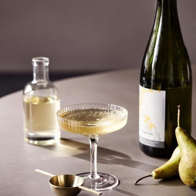 Champagne bottle for wedding