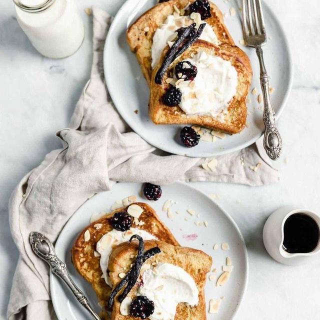 First breakfast as NEWLYWEDS