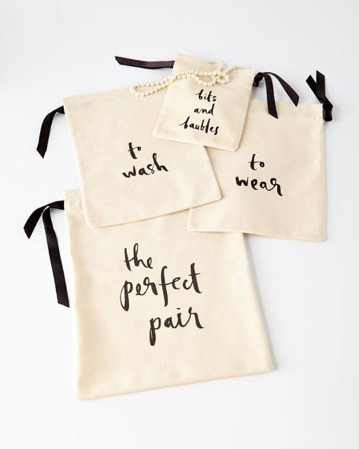 kate spade new york To Wash & To Wear Lingerie Bags, 2-Piece Set