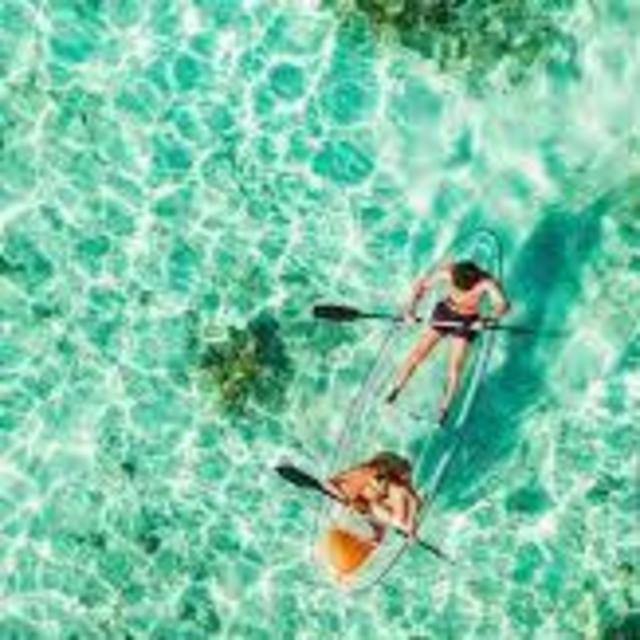 Glass Bottom Canoe Rental