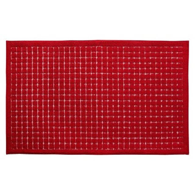 Product description page - Red Explosion Grid Kitchen Rug Floor Mat (1'8"X2'10"/20"X34") - Room Essentials™