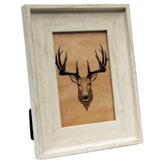 Product description page - $8 Ivory Wood Tone Frames