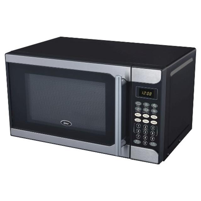 Product description page - Oster 0.7 Cu. Ft. 700 Watt Microwave Oven - Stainless Steel