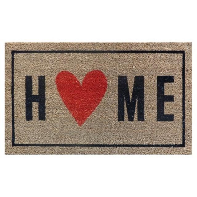 Product description page - Home With Heart Typography Doormat - (1'6"x2'6") - Room Essentials™
