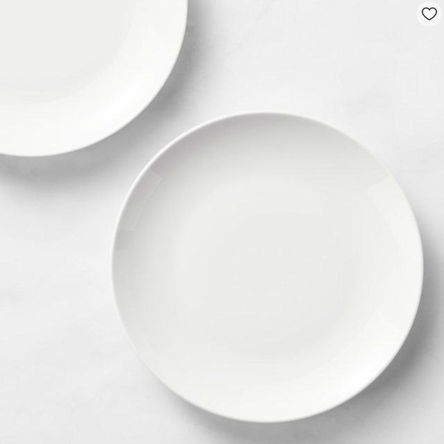 Pillivuyt Coupe Porcelain Salad Plates 8 in.