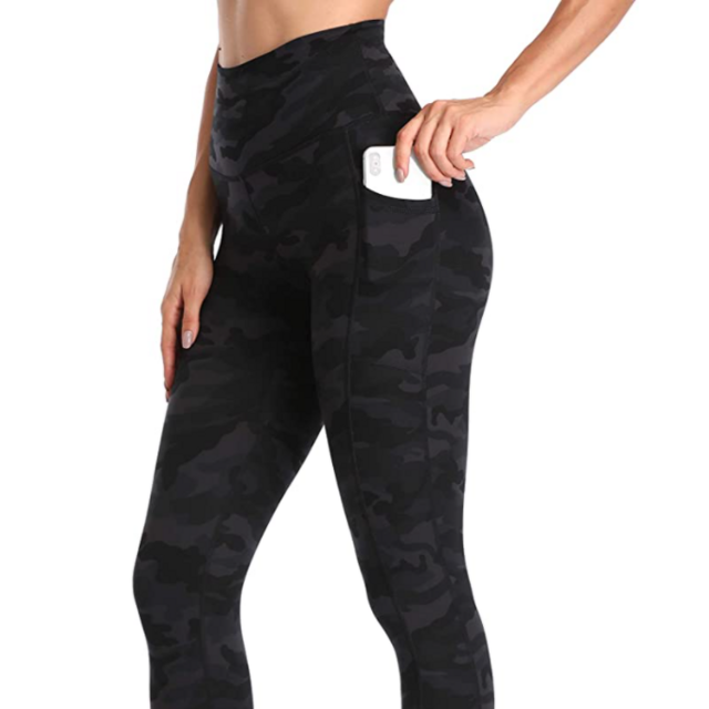 Colorfulkoala Women's High Waisted Yoga Pants 7/8 Length Leggings with Pockets