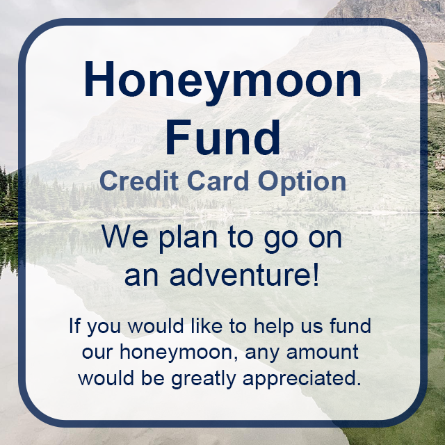 Honeymoon Fund (Credit Card Option)