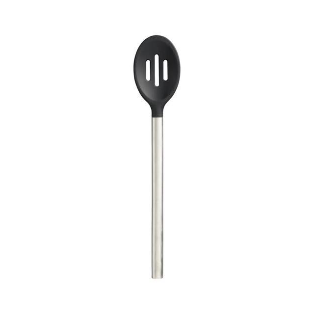 Tovolo ® Black Silicone Slotted Spoon