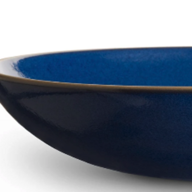 Shallow Salad Bowl: Moonstone