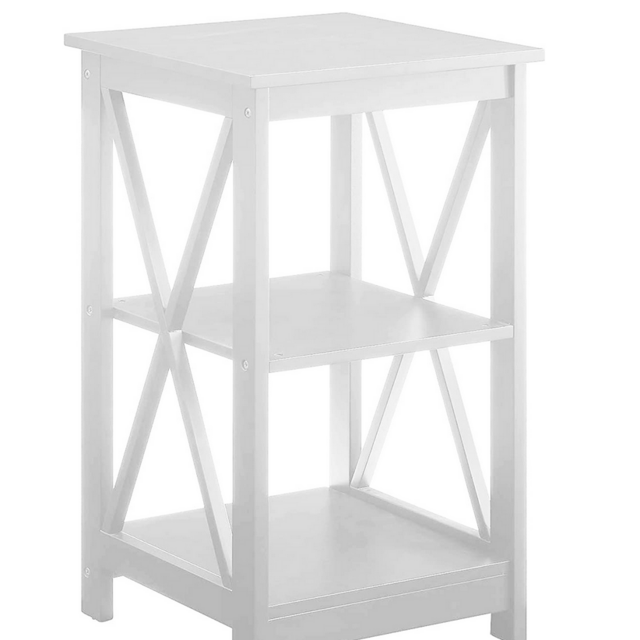 Convenience Concepts Oxford End Table in White