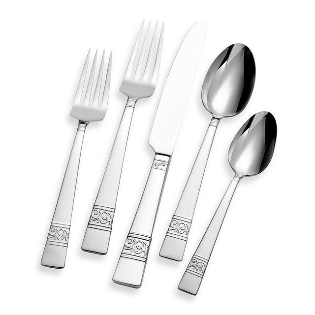 Mikasa® Parchment 5-Piece Flatware Place Setting