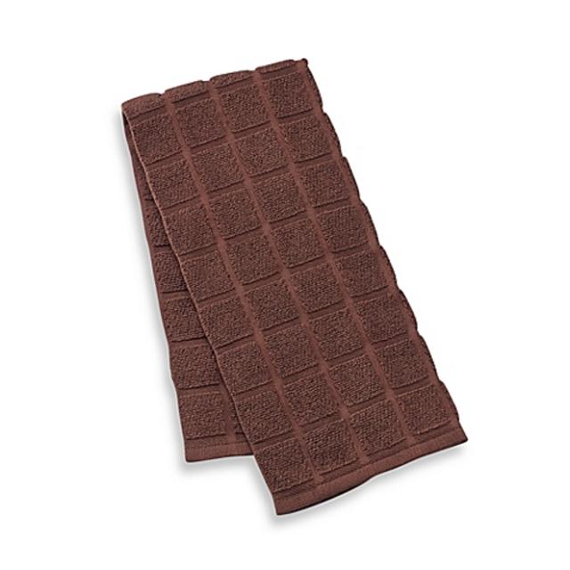 Kitchensmart® Solid Kitchen Towel in Chocolate