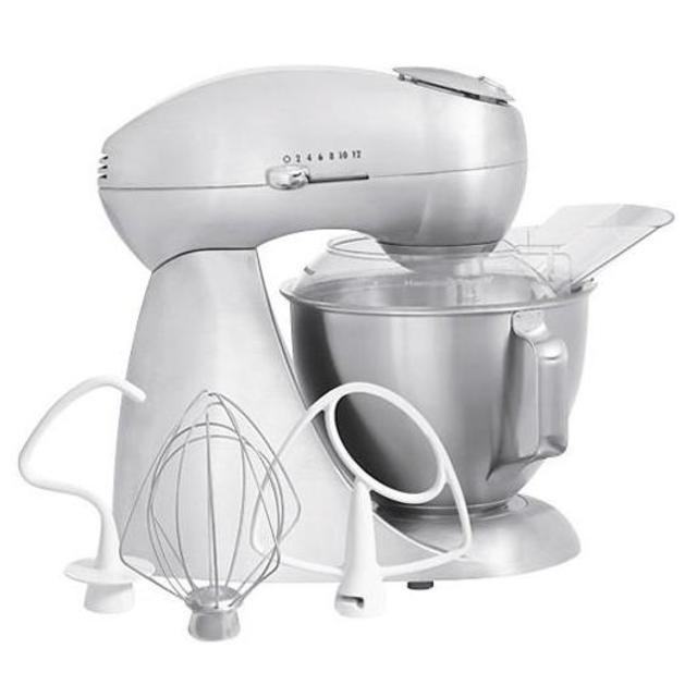 Hamilton Beach - Eclectrics Tilt-Head Stand Mixer - Stainless Steel