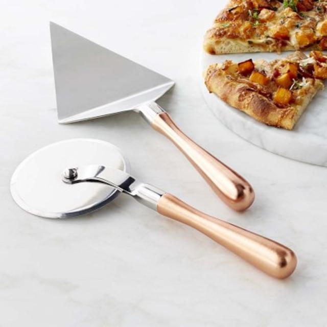 Williams-Sonoma Tools to the Table Copper Pizza Tools, Set of 2