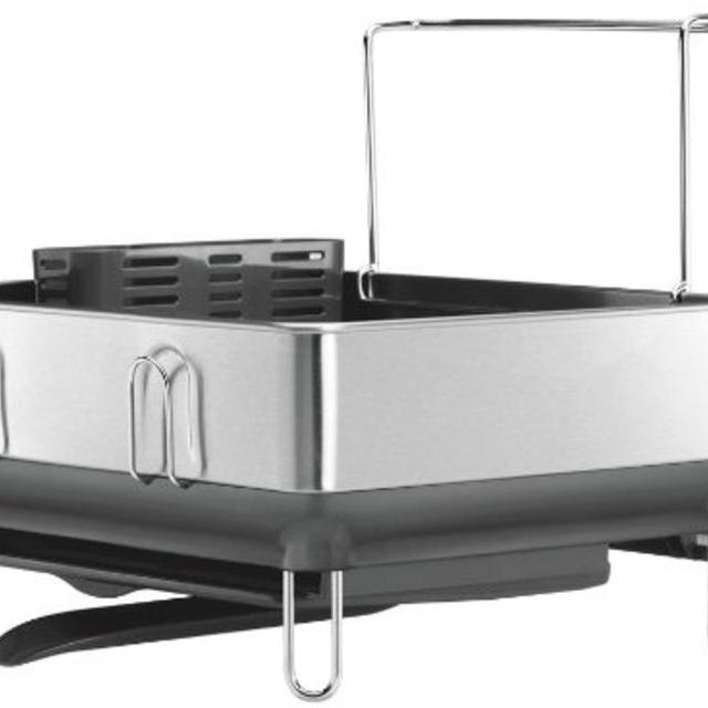 simplehuman Compact Steel Frame Dishrack - Grey