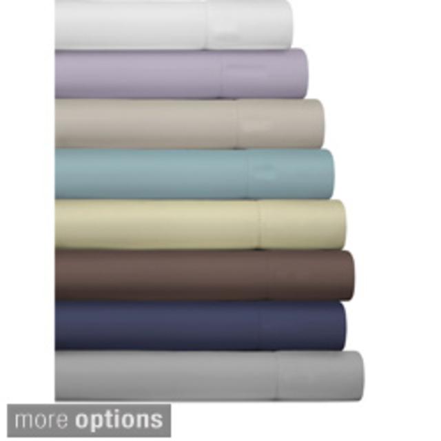 Queen- White Luxury Cotton Deep Pocket 6-piece Sheet Set
