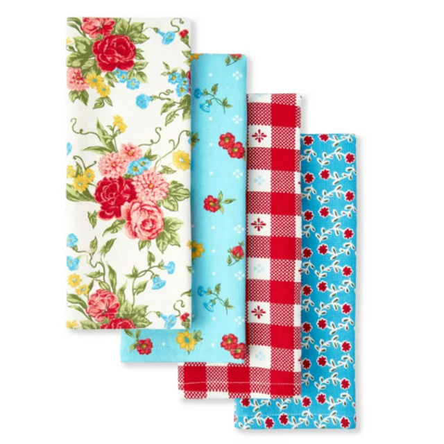 The Pioneer Woman Sweet Rose Kitchen Towel Set, Multicolor