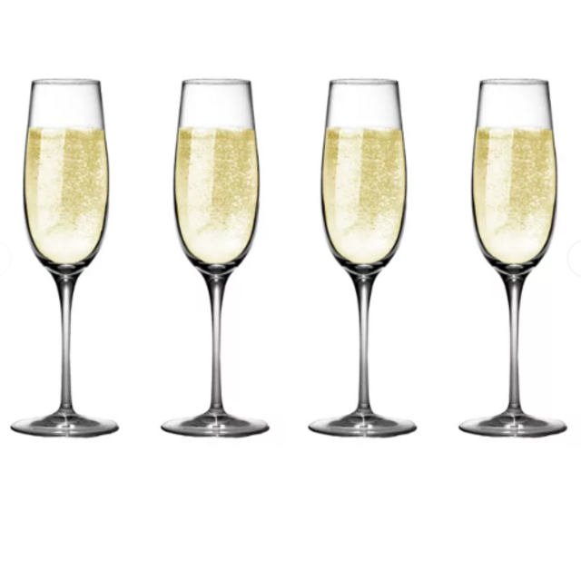 Luigi Bormioli Crescendo SON.hyx® Toasting Flutes (Set of 4)