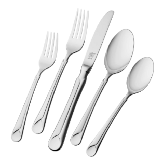 ZWILLING J.A. Henckels Provence 45-pc 18/10 Stainless Steel Flatware Set