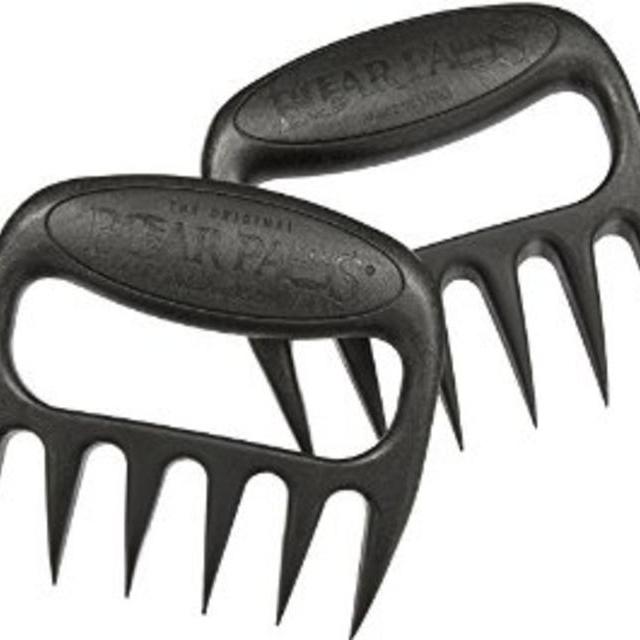 Original BEAR PAWS Pulled Pork Shredder Claws - BBQ Meat Handler Forks