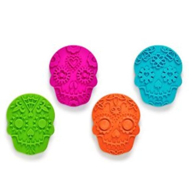 Fred & Friends SWEET SPIRITS Day of the Dead Cookie Cutter/Stampers, Set of 4