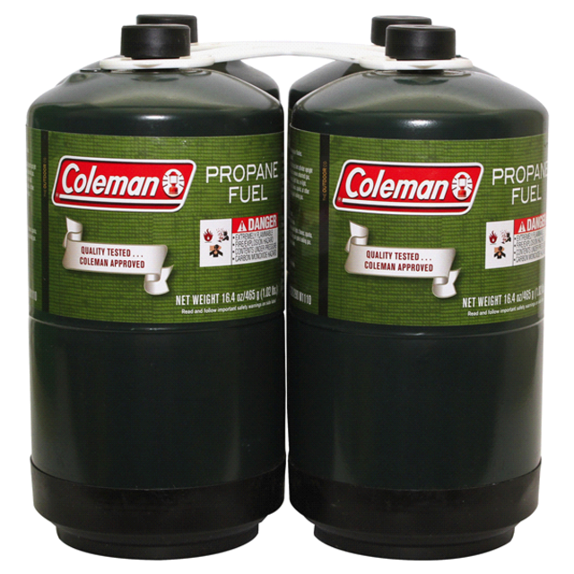 Coleman Propane Fuel, 16.4 oz, 4-pack