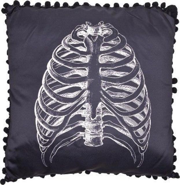 Anatomical Ribcage Pillow by Sourpuss Clothing