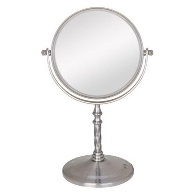 Zadro Two-Sided Swivel Vanity Mirror -  1X & 5X Magnification product details page