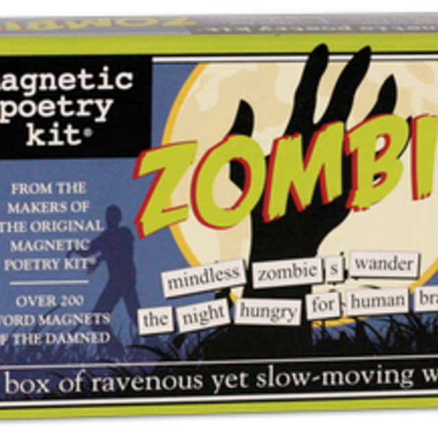 Magnetic Poetry Kit- Zombie