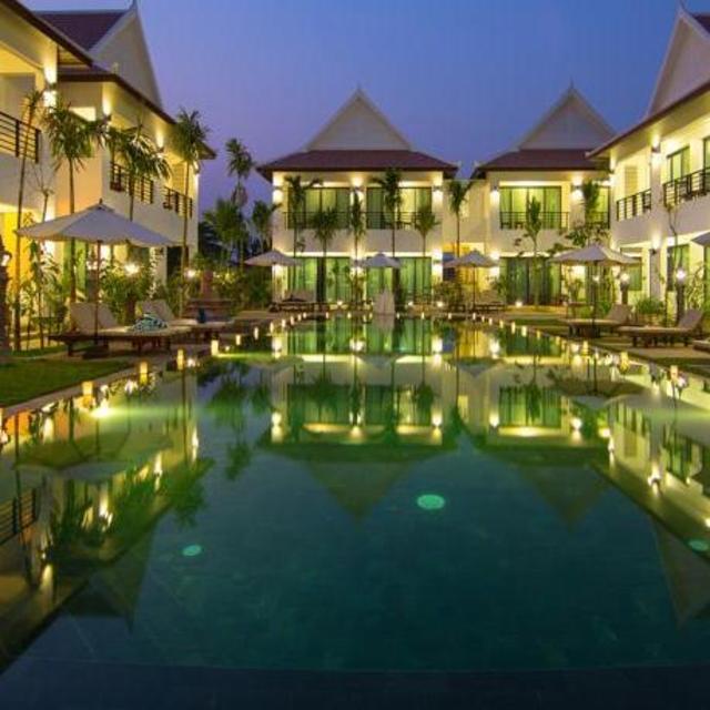 Hotel Night in Siem Reap, Cambodia