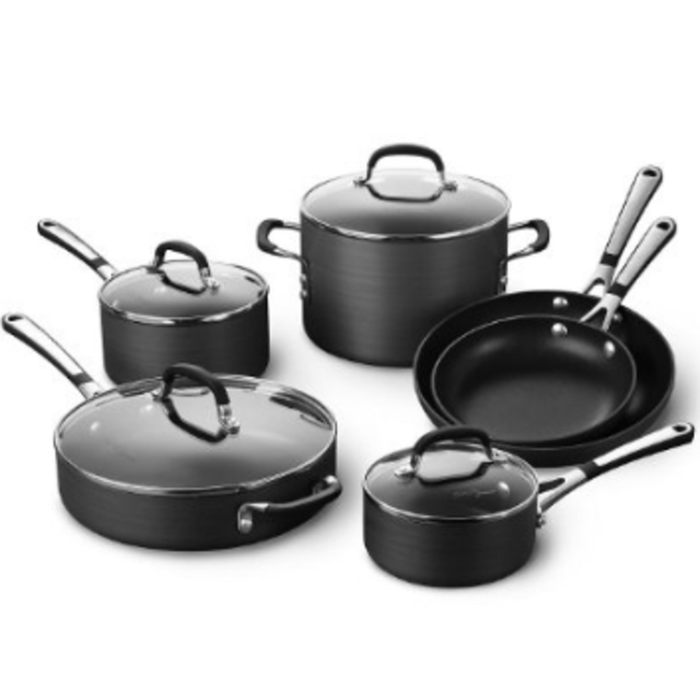 Simply Calphalon Nonstick 10 Piece Set