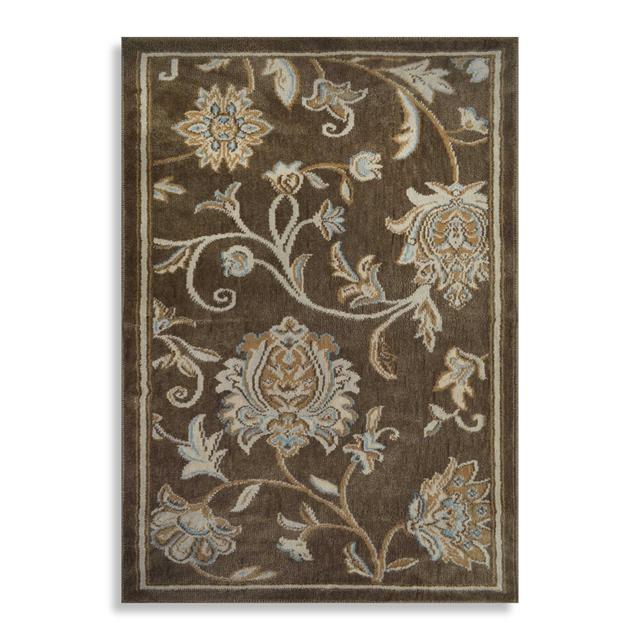 Westwood 1-Foot 6-Inch x 2-Foot 6-Inch Floral Accent Rug in Taupe