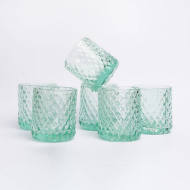 Vasos de Vidrio x6 - Zorro y Jaguar