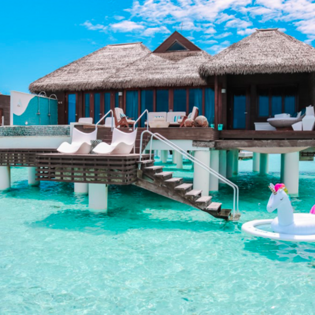 Honeymoon Over the Water Bungalow