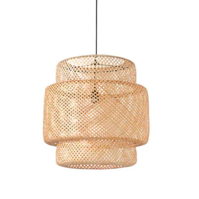 Ikea SINNERLIG Pendant lamp, bamboo