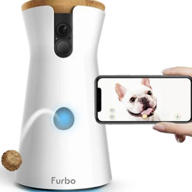 Kobi's Furbo Treat-Tossing Dog Camera & 2 Way Audio