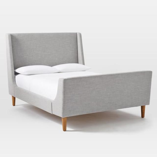 Upholstered Sleigh Bed