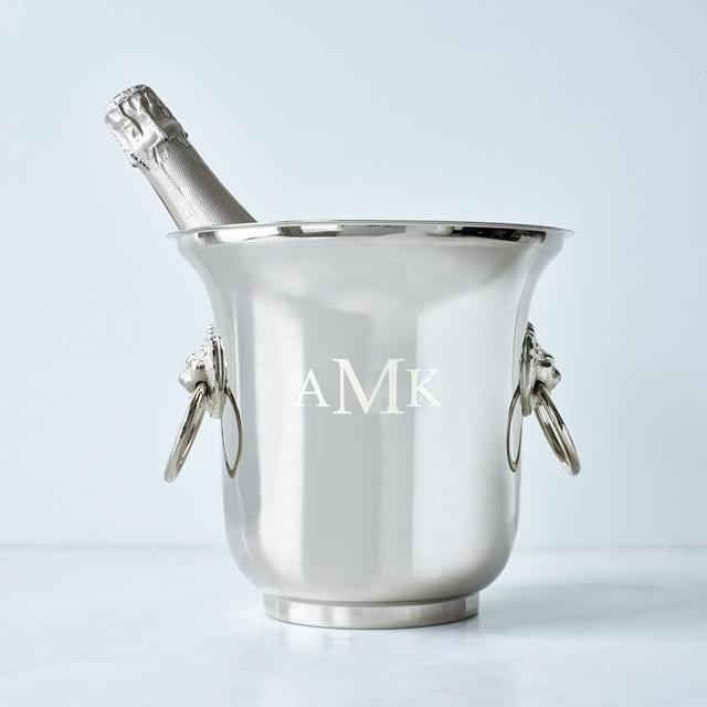 Silver Ice Bucket (see note for personalization)