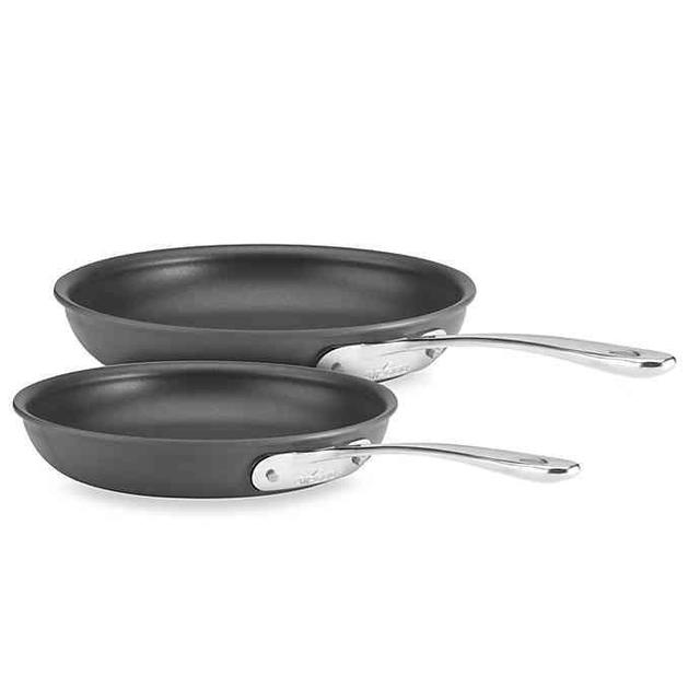 All-Clad B1 Hard Anodized Nonstick 8-Inch and 10-Inch Fry Pans Set