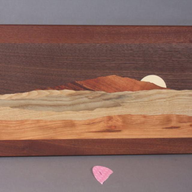 Mount Monadnock Cutting Board / serving tray, 11" x 19" x .875"