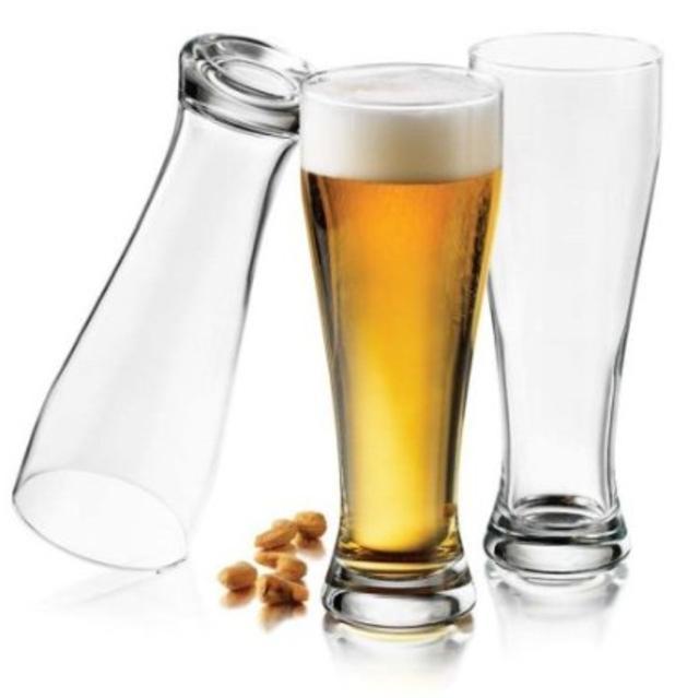 Libbey Giant Pub 22-1/2-Ounce Pilsner Glasses, Set of 6