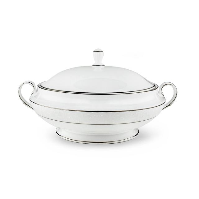 Lenox Opal Innocence Covered Vegetable Bowl