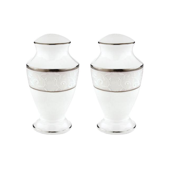 Lenox Opal Innocence Salt and Pepper Set, White
