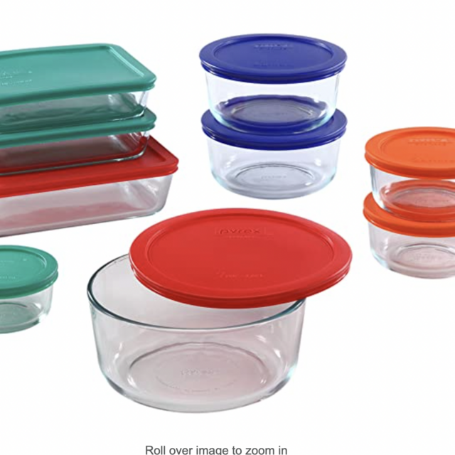 Simply Store Meal Prep Glass Food Storage Containers
